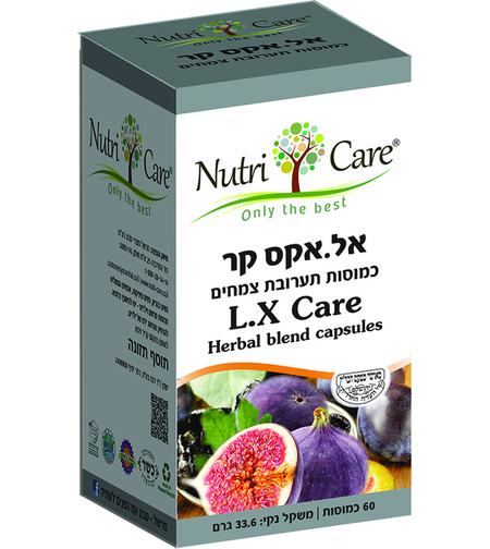 נוטריקר L.X CARE אל אקס קר 60 כמוסות
