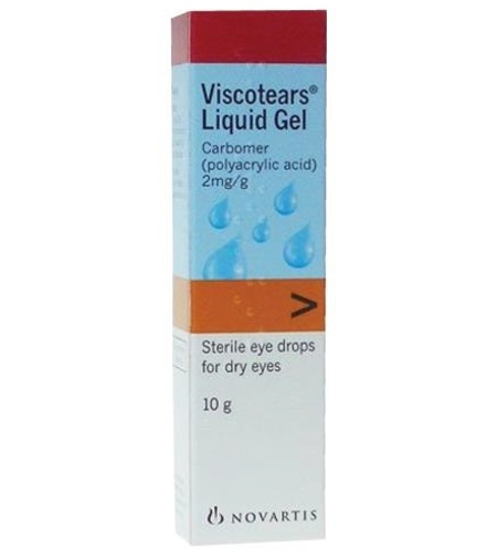 ויסקוטירס ג'ל ליובש בעיניים Viscotears Gel