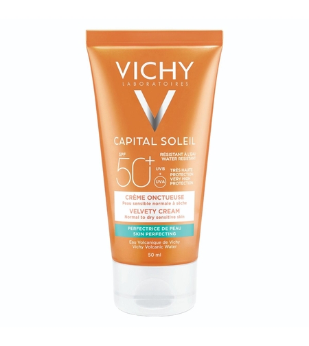 וישי - קפיטל סוליי קרם הגנה לפנים במרקם קליל Vichy Capital Soleil SPF50+
