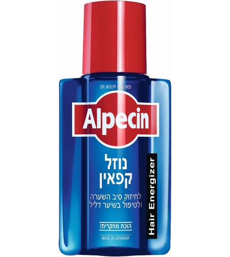 אלפסין נוזל קפאין לשיער דליל