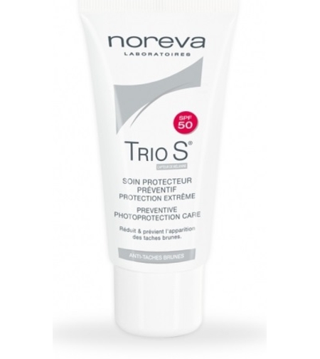 טריו S - קרם להבהרת כתמים והגנה מהשמש Trio S