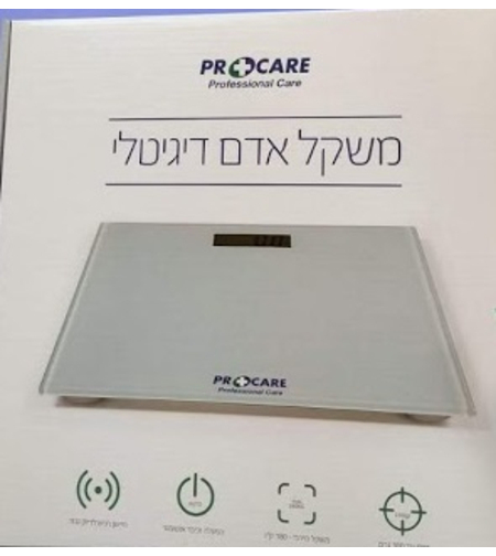 פרו קר משקל אדם דיגיטלי עד 180 ק"ג