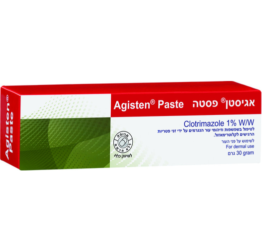 אגיסטן פסטה - קרם לטיפול בשפשפות Agisten Paste