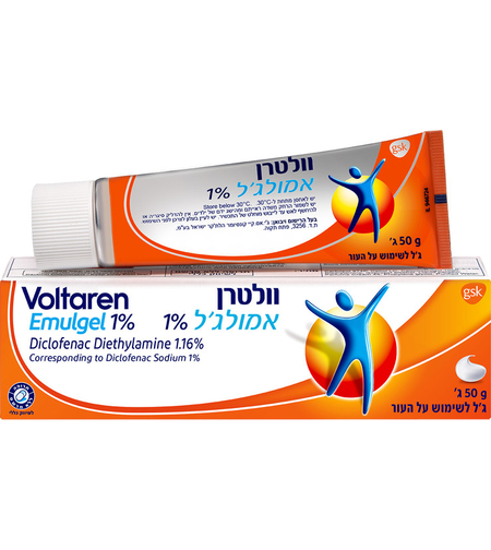 וולטרן אמולג׳ל 1% 50 גרם