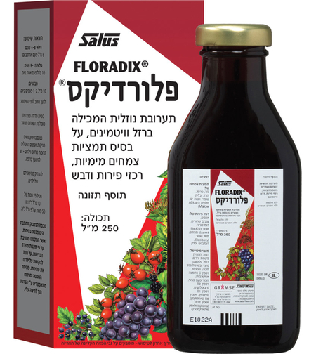 פלורדיקס ברזל נוזלי עדין 250 מ"ל
