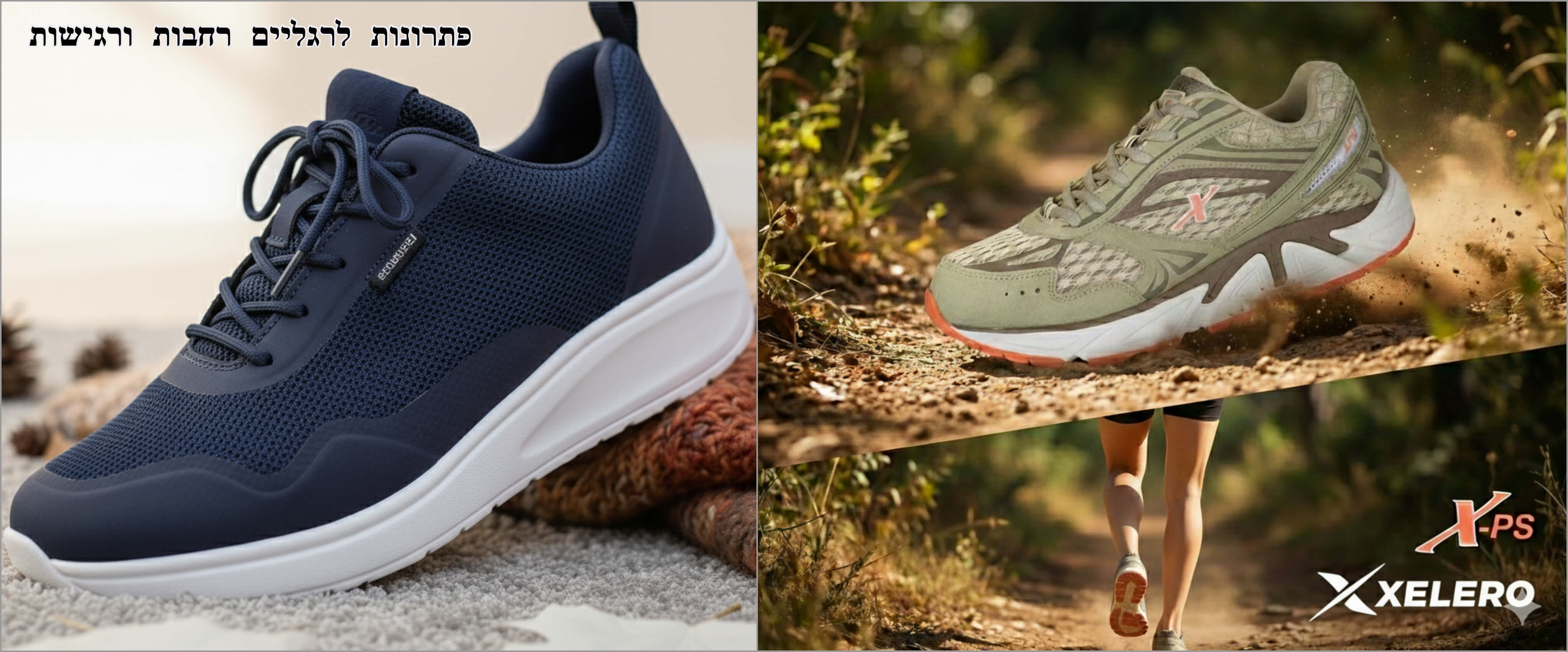 פתרון לרגליים רגישות