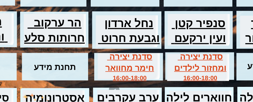 פעילות סוכות 2021 - תשפ