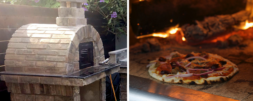 טאבון חצי חבית קוטר פנימי 80 ס