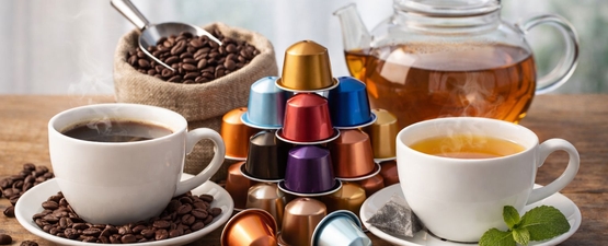 קפה תה וקפסולות