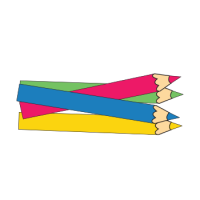 עפרונות צבעוניים