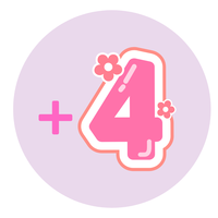 +4