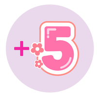 +5