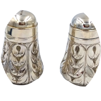 Pure silver salt shakers
