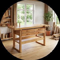 שולחנות עבודה, שולחנות נגרים